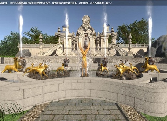 圆明园web全景复原展示