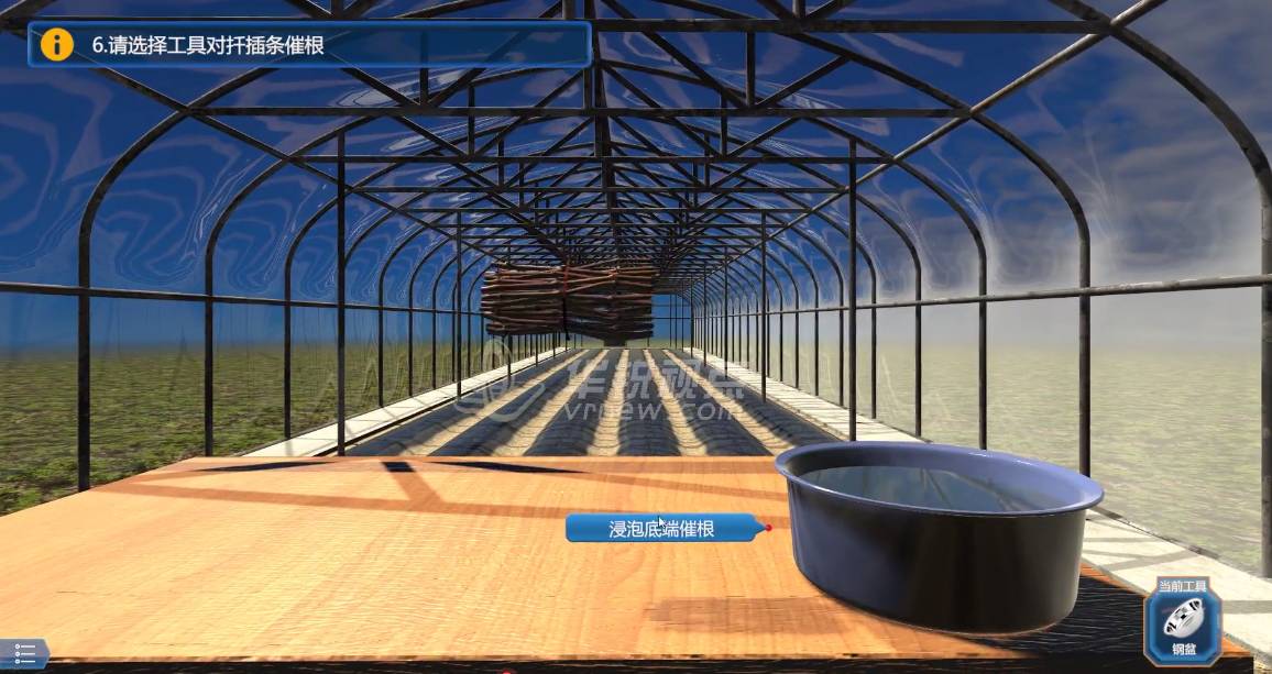 葡萄栽培VR虚拟仿真教学培训系统