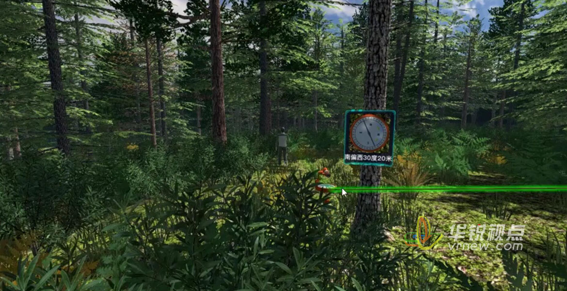 树木采伐仿VR仿真系统