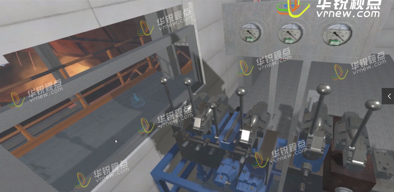 钢厂高危作业VR安全培训——炼铁装泥作业