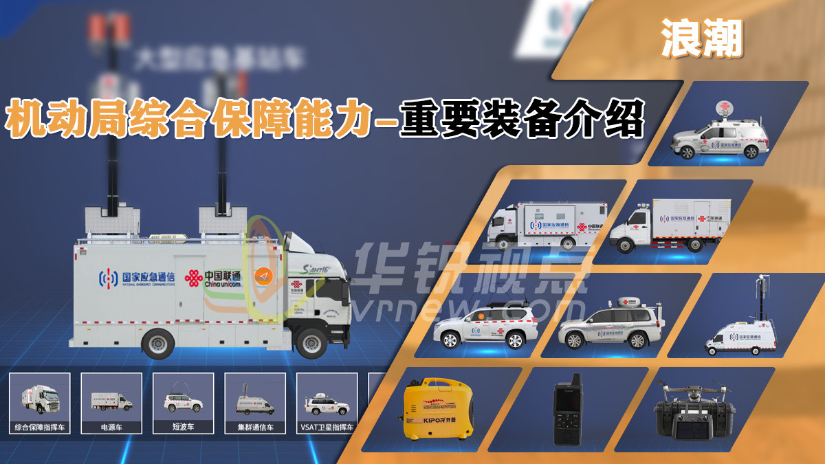 3D机动局综合保障车辆线上展示